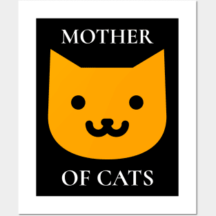 Cat Mom Posters and Art